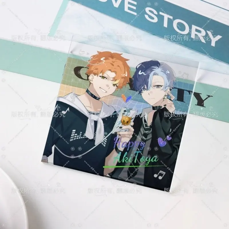 Aoyagi Toya Shinonome Akito Project Sekai Colorful Stage PJSK акриловая подставка 10x10 см товары орнамент