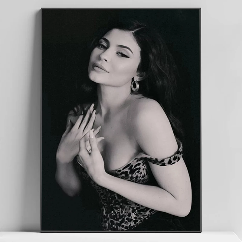 частное фото зрелых Кили Дженнер, Постер сексуальной женщины, офисное украшение, Картина на  холсте, домашние постеры на стену, декоративные картины, печать | AliExpress