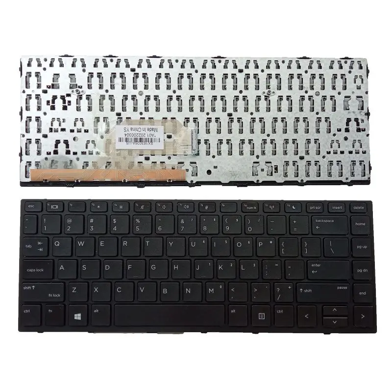

Новая клавиатура для HP ProBook 430 G5 440 G5 445 G5 US черная рамка без подсветки