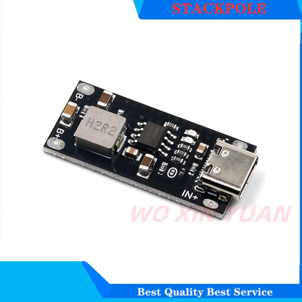 5 шт. Высоковольтная полимерная Тройная литиевая батарея IP2312 CC/CV с USB-входом типа C