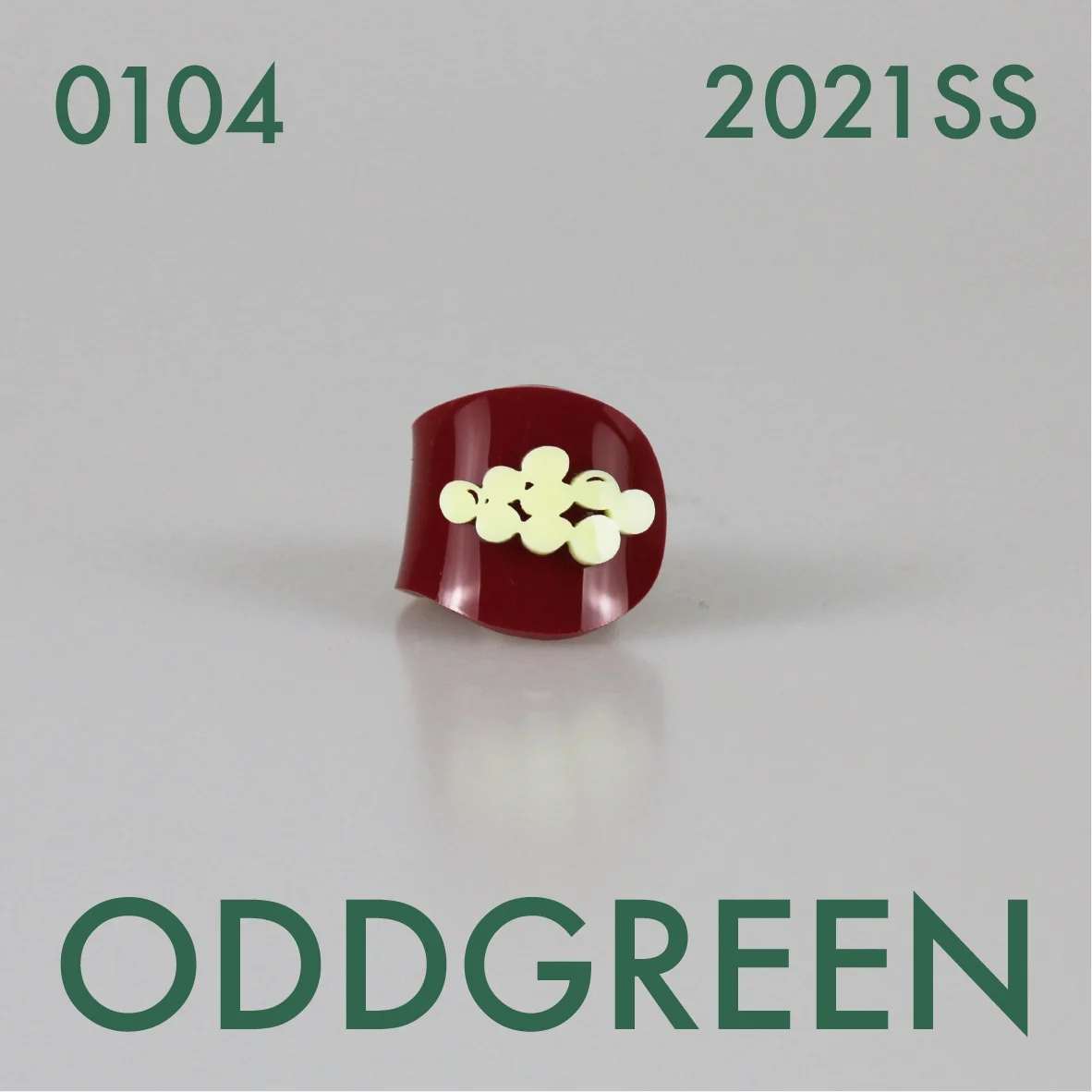 Green Field Oddgreen | ss Новое акриловое кольцо ручной работы Цвет Розовый Зеленый Синий