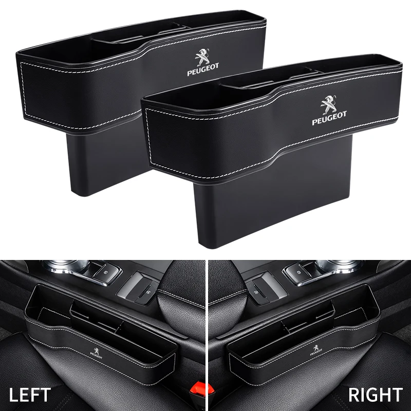 

Multifunctional Organizer Car Front Seat Crevice Storage Box For Peugeot 208 308 205 3008 207 206 307 407 508 2008 5008 107 301