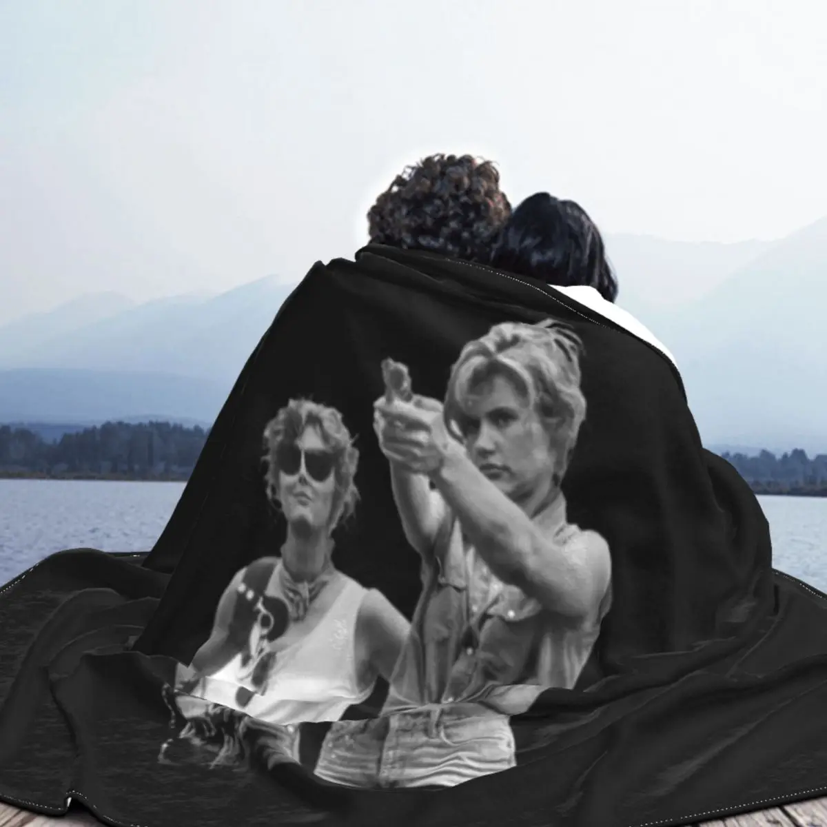 Тельма и Луиisemovie Гена Дэвис Сьюзан Сарандон Ультрамягкое одеяло из микрофлиса