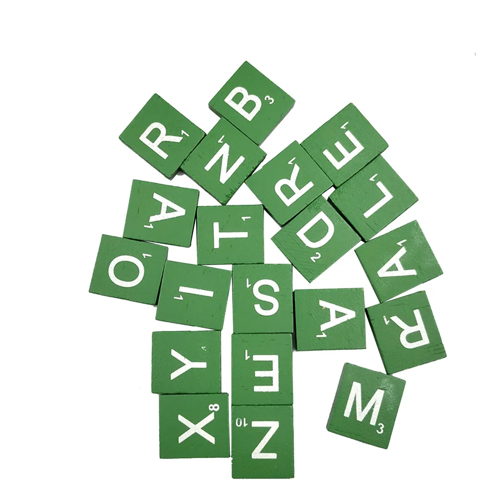 

Wood Tiles Wooden Letter Crafts Letters Alphabet Blocks Cubes Learning Baby Z A Preschool Puzzles Diy Capital Pendant Making