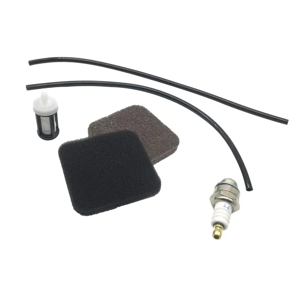 

MagiDeal Spark Plug, Air Filter, Fuel Filter And Fuel Line for