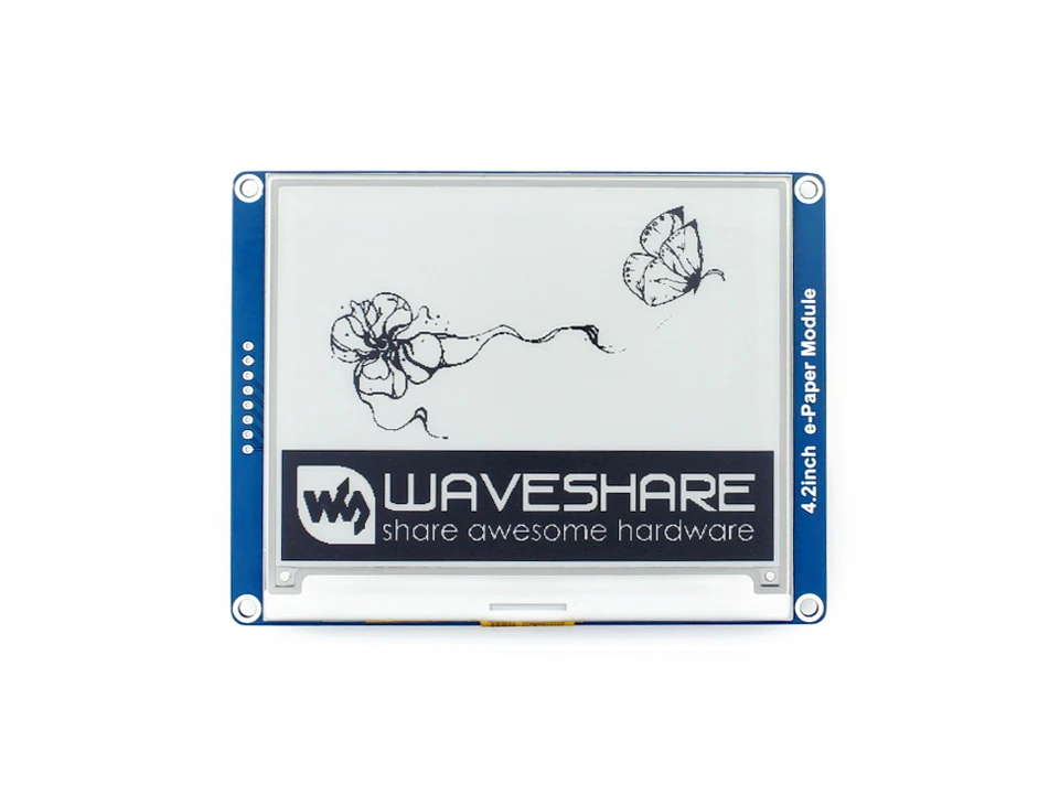 

Snow 4.2-inch Ink Screen Module Electronic Paper Screen Display Module Compatible with Raspberry Pie Arduino
