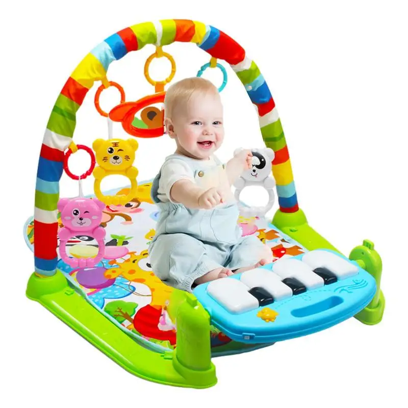 

Musical Baby Play Mat Activity Gym Rack Kid Rug Puzzle Piano Keyboard Infant Playmat Crawling Carpet Pad Toy For Children Gift