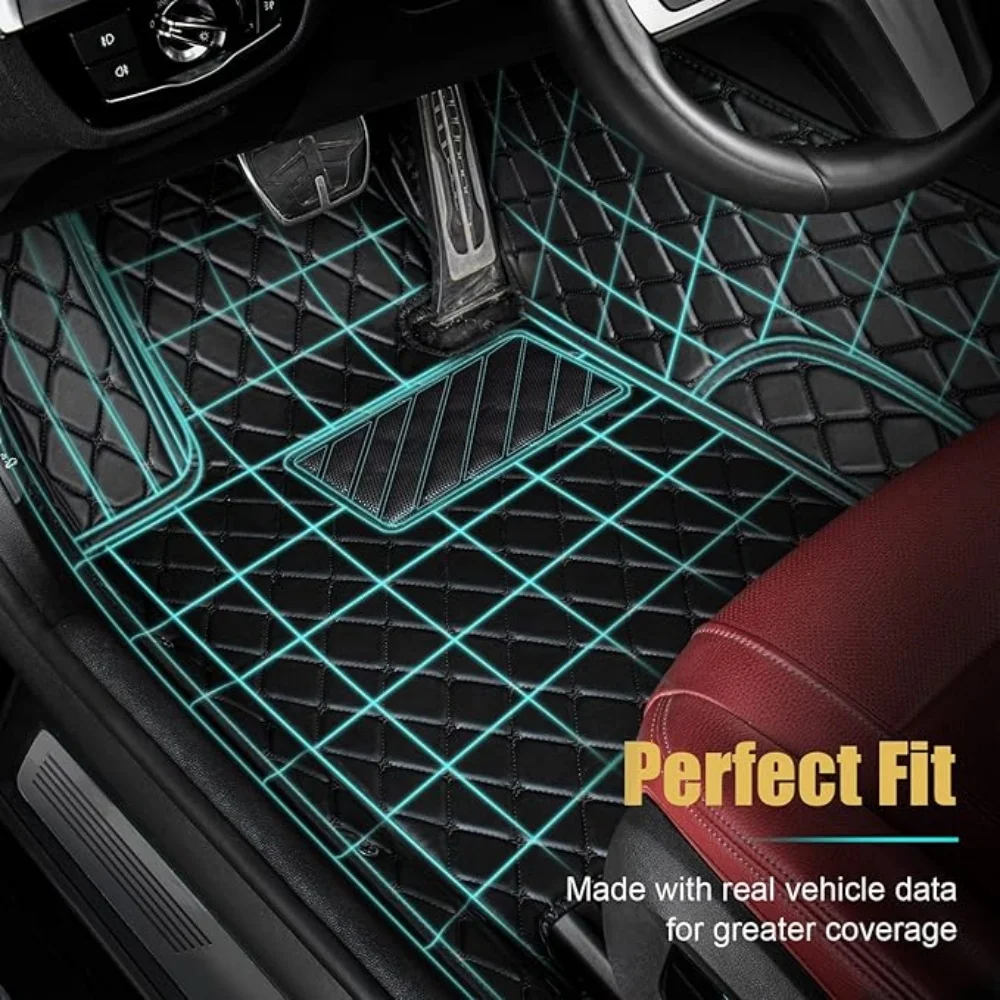 Фото Автомобильные коврики на заказ для Infiniti QX56 2004 2005 2006 2007 2008 2009 2010 лет Коврики с полным покрытием Роскошные напольные коврики №4