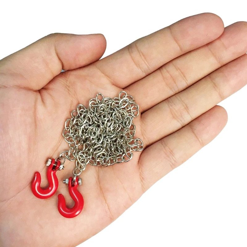 Металлическая спасательная цепь с буксирным крюком для радиоуправляемой машины