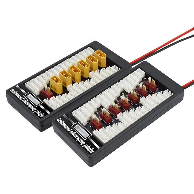 Фото 5 шт. XT60 Deans T-Plug зарядная плата 2-6S параллельное балансное зарядное устройство Lipo для RC ISDT Q6 IMAX B6 B6AC B8 сделано прочное пла №2