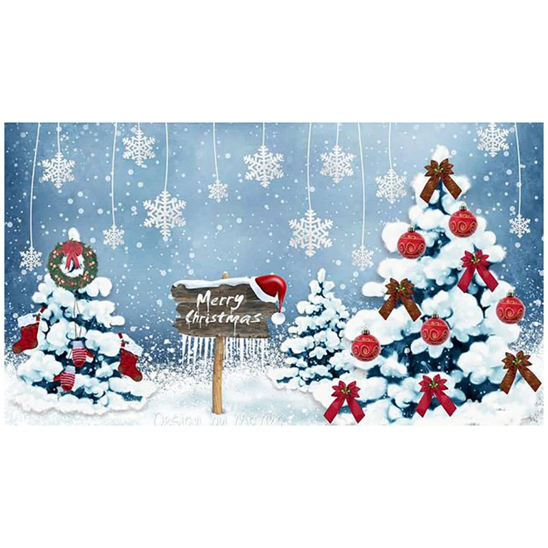 

Алмазная живопись «сделай сам», вышивка, Рождественская елка, круглая смола, алмазная вышивка крестиком, домашний Настенный декор, 30x40 см