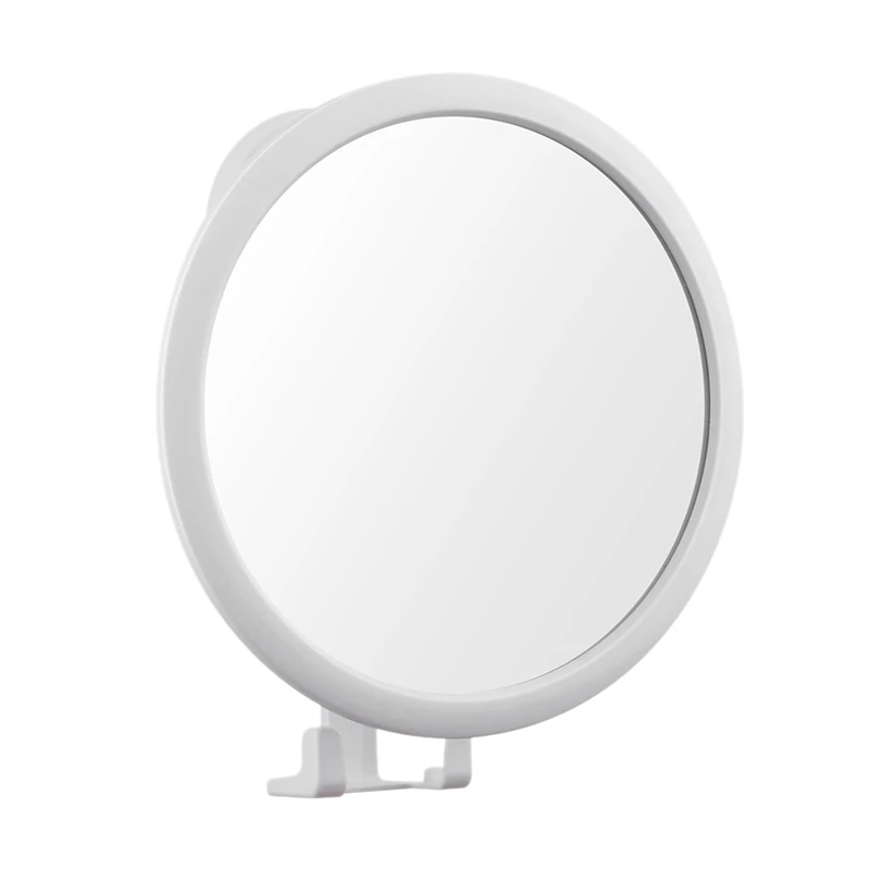 

Drill-Free Wall Type Vanity Mirror 360 Degree Rotation Mirror Shower Mirror Adjustable Bathroom Mirror Shaving Mirror