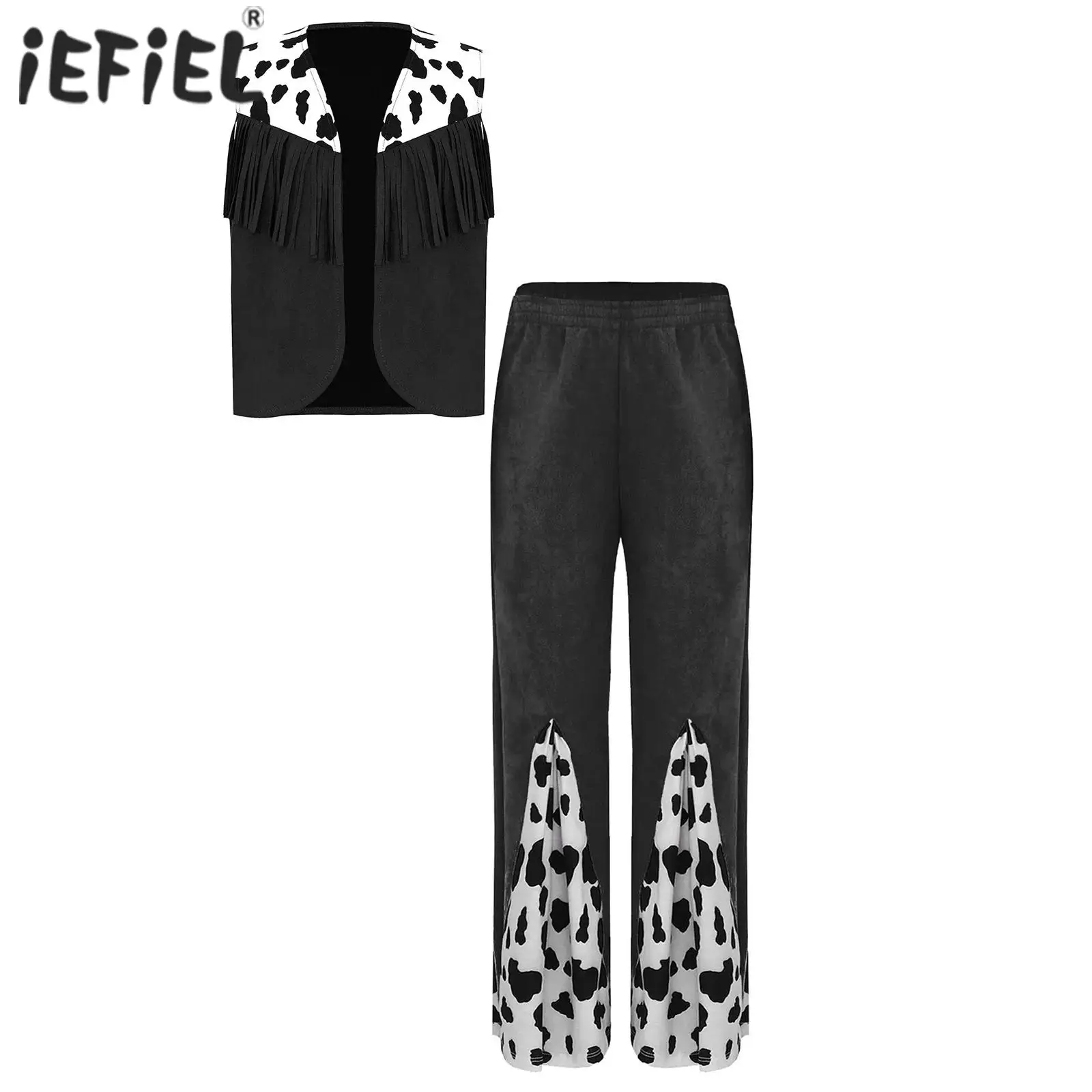 Детский карнавальный костюм на Хэллоуин в стиле вестерн ковбой пастушка жилет с