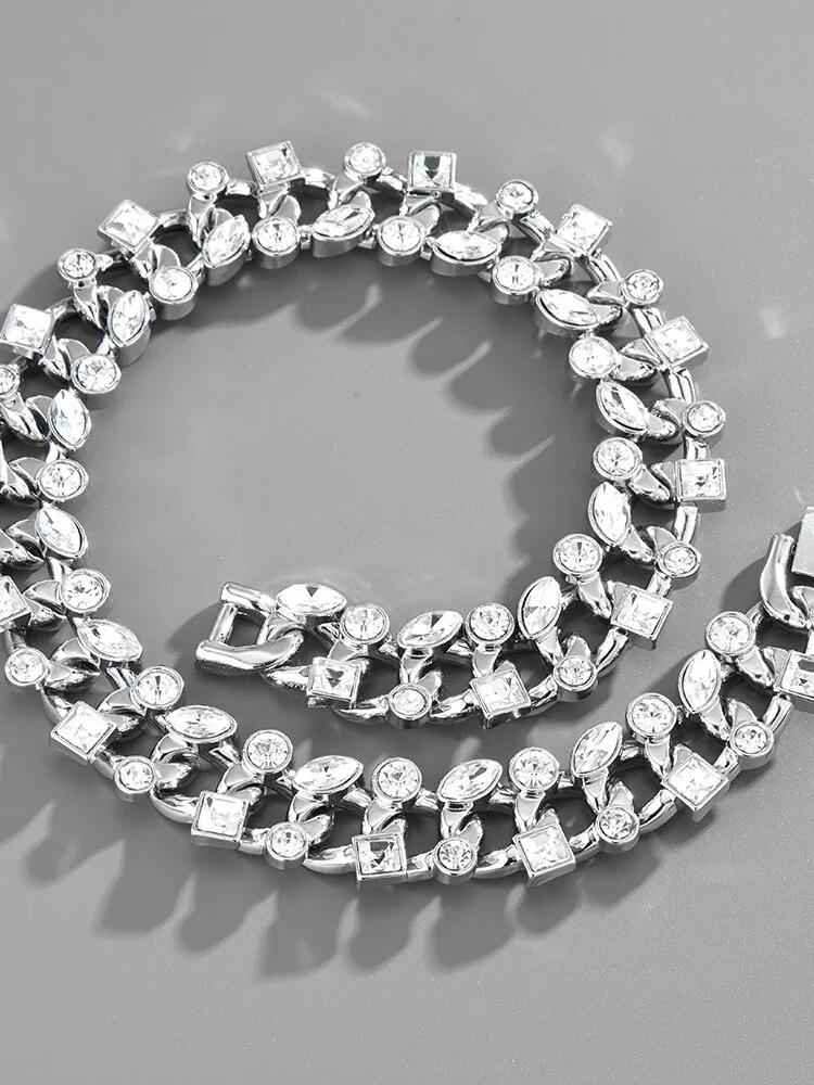 Оригинальный дизайн легкий роскошный в стиле хип-хоп разноцветное ожерелье для