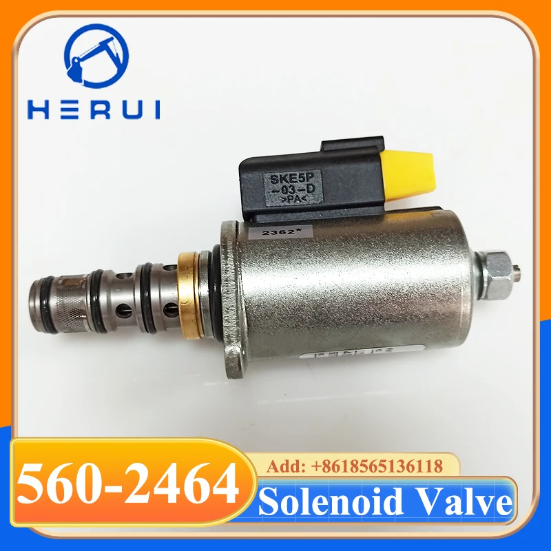 560-2464 Электромагнитный клапан гидравлического насоса 5602464 Для двигателя 345GC 349 350