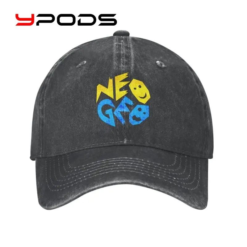 

Personalized Cotton Arcade Game Neo Geo Logo Motorcycle baseball cap Hip Hop Women Men's Adjustable Dad Hat Autumn