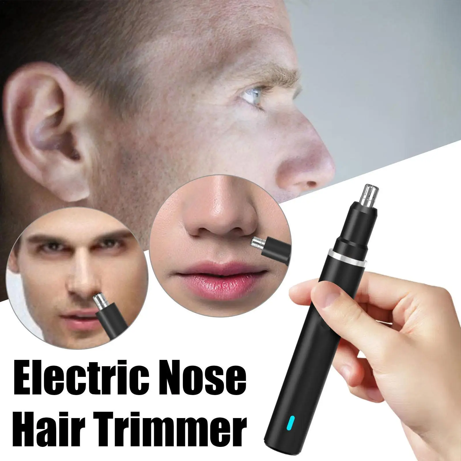 

Electric Ear Nose Hair Trimmer Professional Painless Eyebrow And Facial Hair Trimmer For Men Women Hair Removal Razor