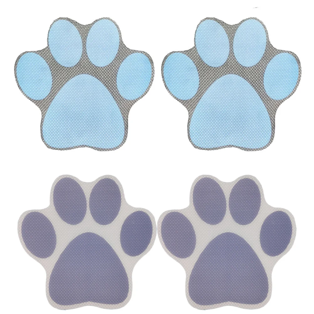 

4 шт., наклейки для ванны с рисунком собаки