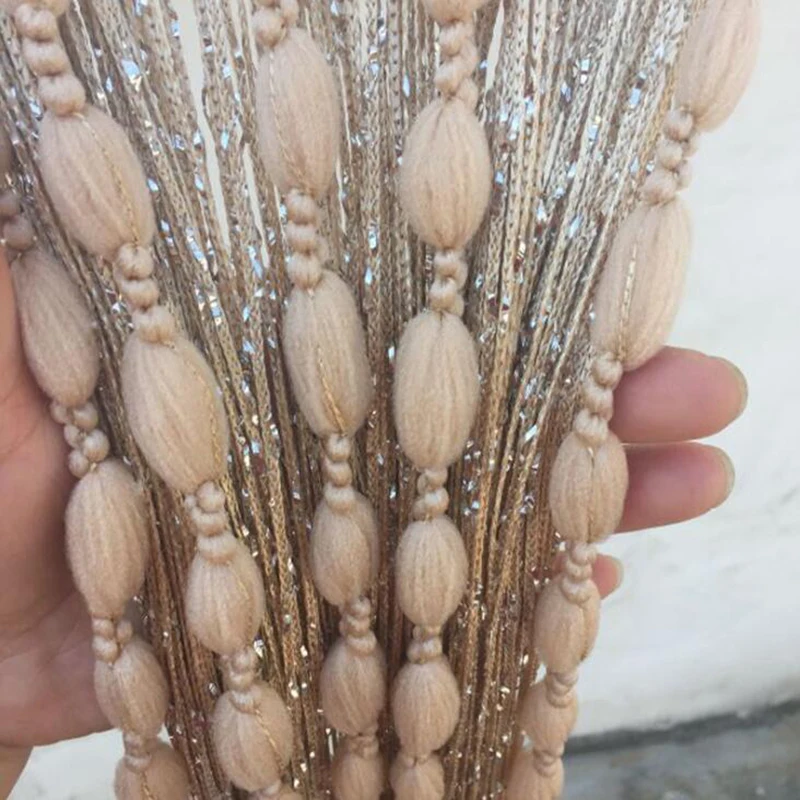 Меховые Разноцветные классические занавески для окна балдахина разделительные