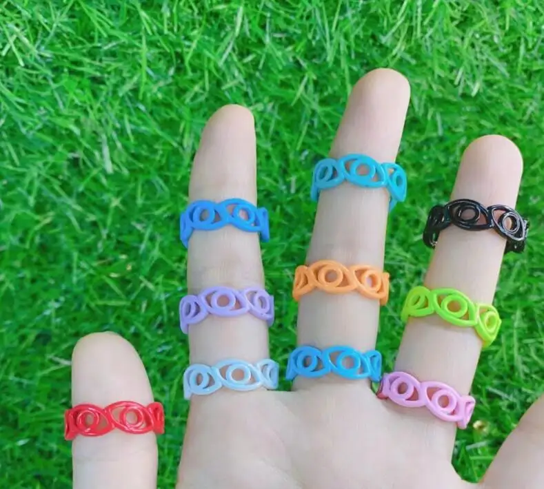 

Женское летнее кольцо с эмалью, 1 шт.