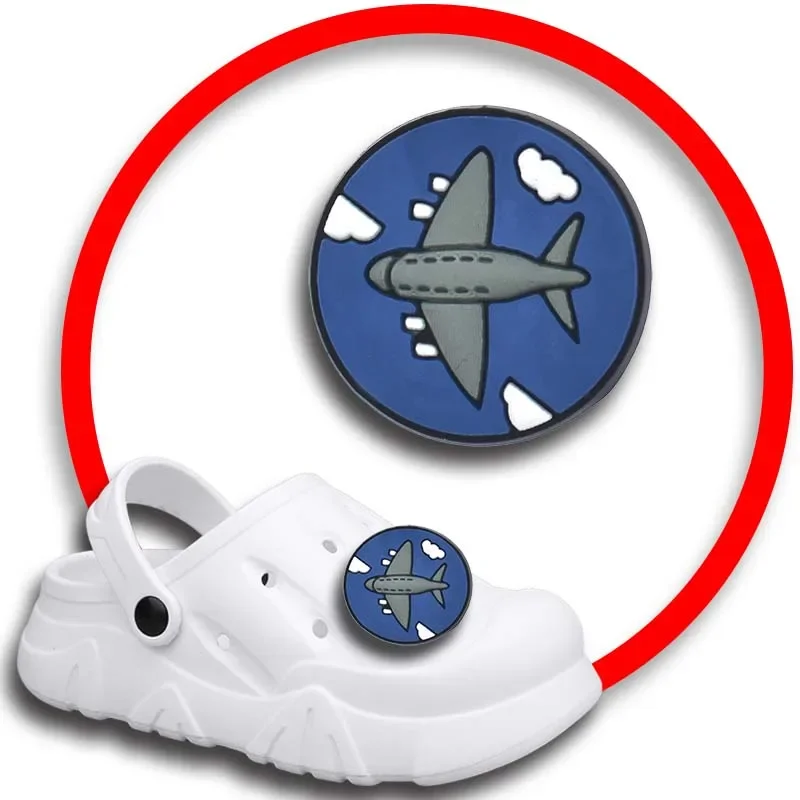 samolot zawieszki do butów dla Crocs sandały damskie drewniaki przypinki ozdoby akcesoria mężczyźni odznaki chłopcy dziewczęta dzieci