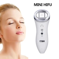 mini hifu machine ultrasound machine rf radio frequency lifting face skin care massager anti wrinkle led spa beauty