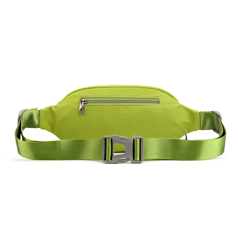 Organizer Crossbody Bag Fluorescent Green Waist Bag Men White Backpack Street Trends Crossbody Bag Couple's Fanny Pack