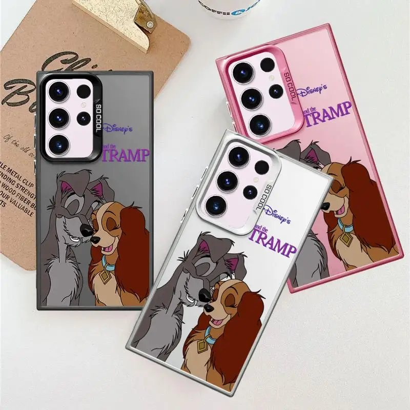 Противоударный чехол для Samsung Galaxy S24 S23 S22 Ultra S20 FE S21 Plus Note 20 силиконовый телефона Lady