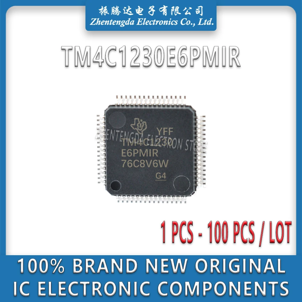 

TM4C1230E6PMIR TM4C1230E6PMI TM4C1230E6 TM4C1230 TM4C IC MCU Chip LQFP-64