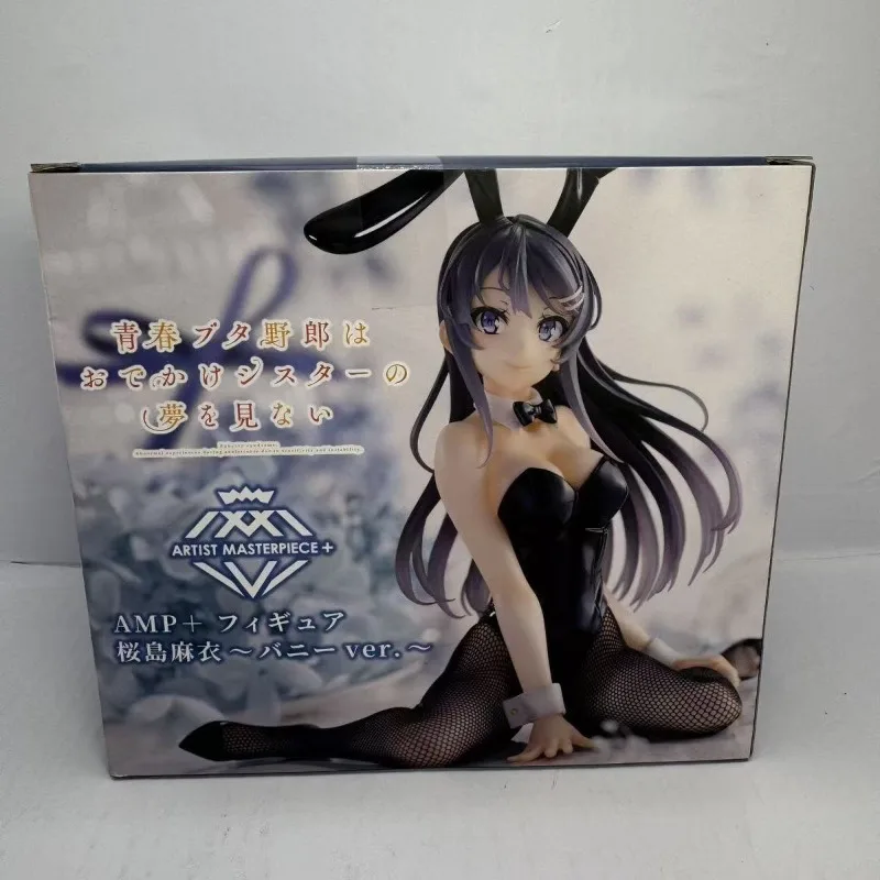 100% Оригинальные коллекционные фигурки TAITO AMP+ Rascal Does Not Dream of Mai Sakurajima Bunny, аниме-фигурки для декора рабочего стола и дома, подарки, в наличии (art.: 3920dca3ebf19) - 3920dca3ebf19