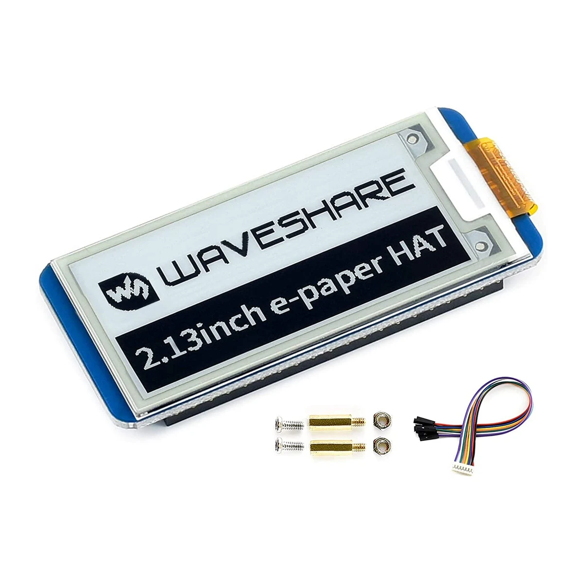 Waveshare 2,13 дюймовый E-Ink дисплей шляпа, черный, белый двухцветный 250X122 пикселя E-Paper экран ЖК для Raspberry Pi 4B/3B +/3B/2B/Zero Waveshare 2,13 дюймовый E-Ink дисплей шляпа, черный, белый двухцветный 250X122 пикселя E-Paper экран ЖК для Raspberry Pi 4B/3B +/3B/2B/Zero