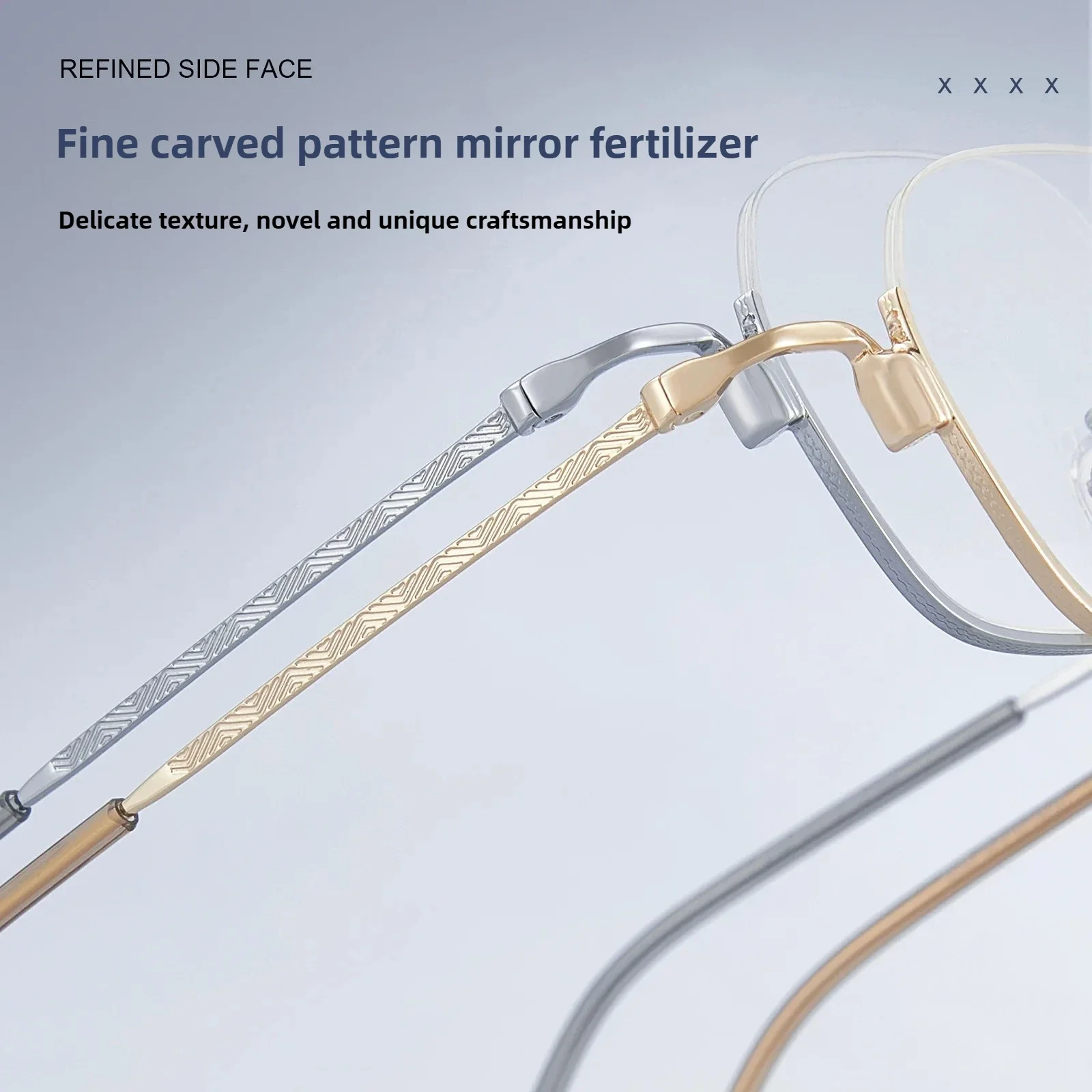 KJDCHD 2025 новый дизайн унисекс ретро полурамки очки компьютерные прогрессивные по