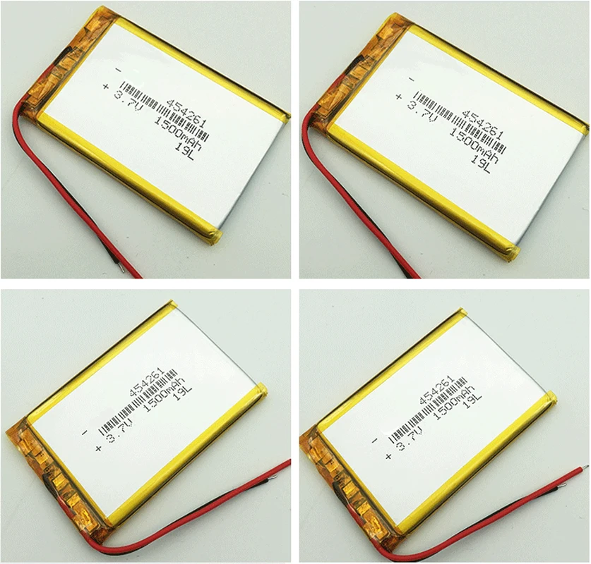 4x454261 1500 мАч 3 7 в литий-полимерная батарея для Bluetooth наушников электронная игрушка