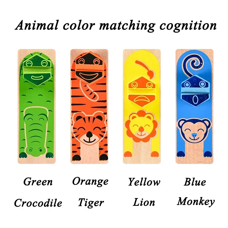 Монтессори винт гайка сборочный инструмент игрушечная одинаковый цвет