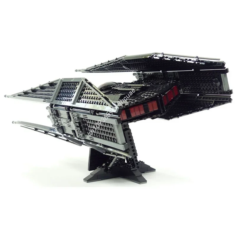 Фото Набор строительных блоков MOC UCS TIE Star Battle (1459 деталей) — модель для сборки, рождественский подарок, развивающая игрушка для детей, подарок на день рождения №3