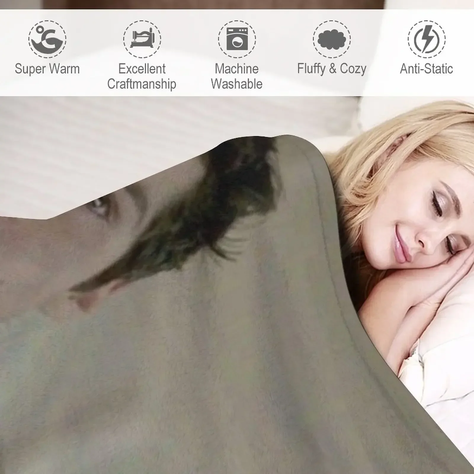 Одеяло Stiles Stilinski Мягкая клетка для кровати Одеяла