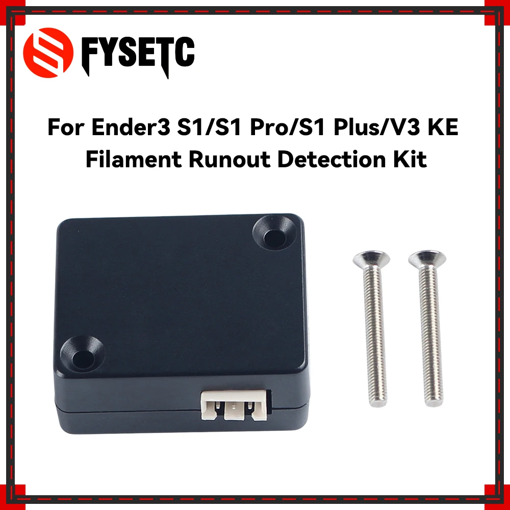 Фото Комплект для обнаружения истощения филамента для Ender3 S1/S1 Pro Plus/V3 KE, чувствительный датчик филамента, автоматический комплект для 3D-принтеров №1