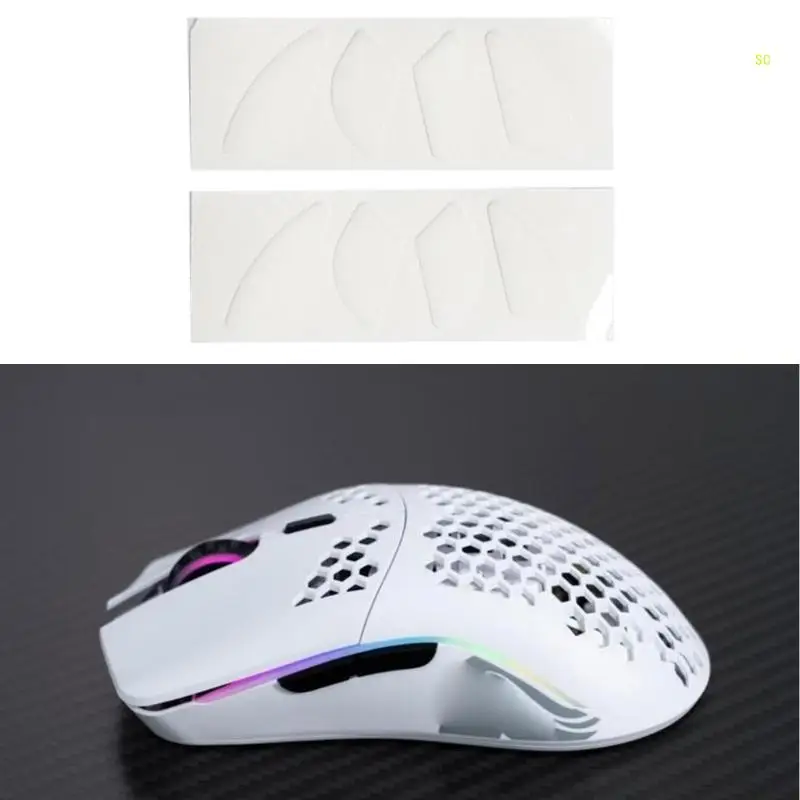 1 комплект коврик для коньков с изогнутыми краями наклейки на ножки мыши