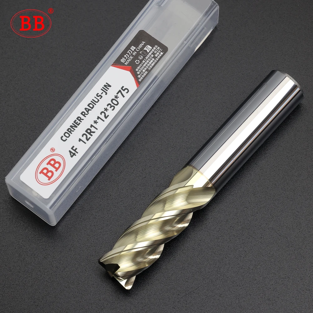 Фото BB JIN BC2055 SUS Угловой радиус DIY с покрытием DLC 1 мм 2 мм 4 мм 6 мм 8 мм 10 мм 12 мм 6R1 10R0.5 №2