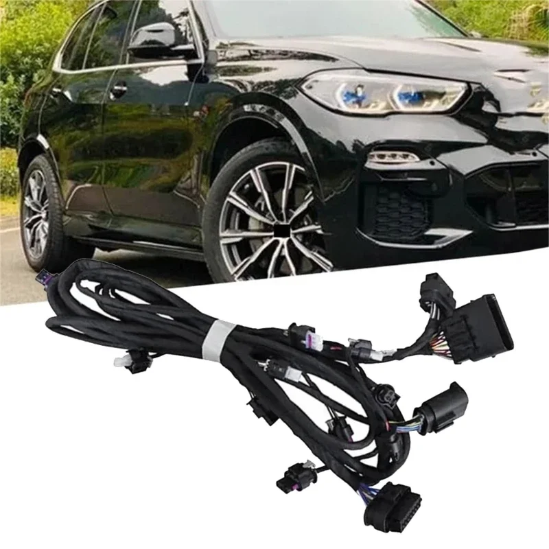 Жгут проводов переднего бампера автомобиля 61128712283 для G05 30iX 40iX 50iX 25dx 30dX 45eX Замена