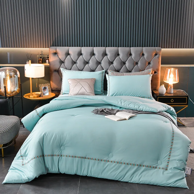 

Новое одеяло для отеля, супер мягкое толстое одеяло, теплое одеяло для осени и зимы, домашнее постельное белье, одеяло для двуспальной кровати