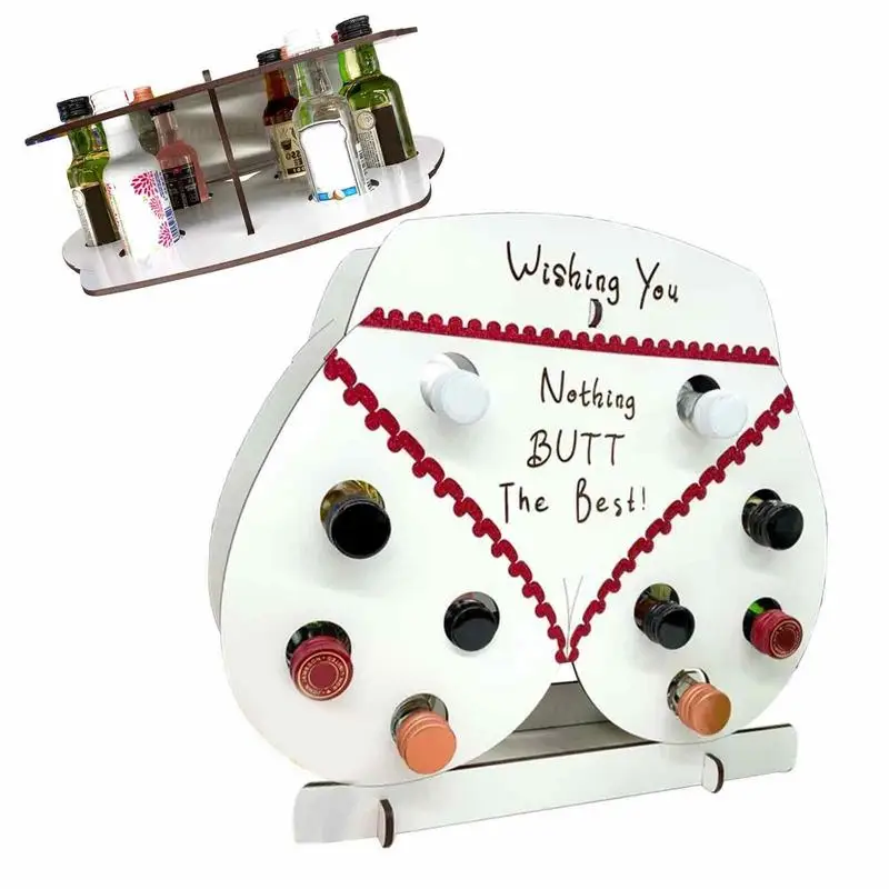 

Wine Bottle Storage Organizer Plump Hip Pattern Wine Rack Christmas Cabinet Wine Holder Wine Storage Shelf For Kitchen Bar Pantr