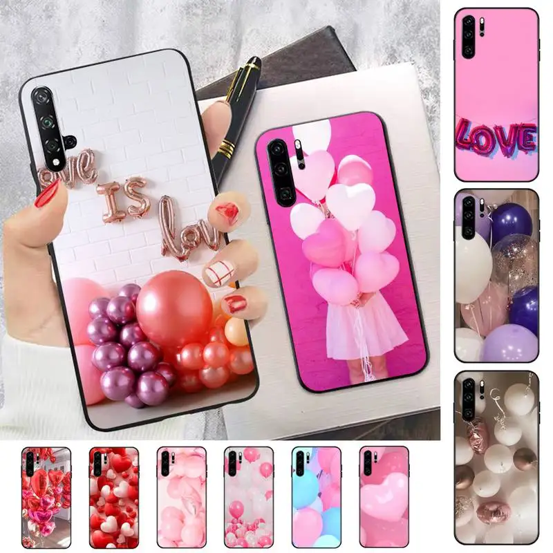 

Romantic balloon Phone Case for Huawei Honor 10 i 8X C 5A 20 9 10 30 lite pro Voew 10 20 V30