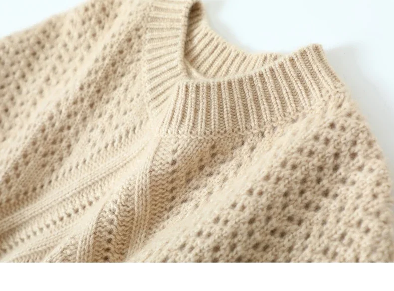 Дизайнерская новинка модная женская одежда кашемировый зимний теплый свитер