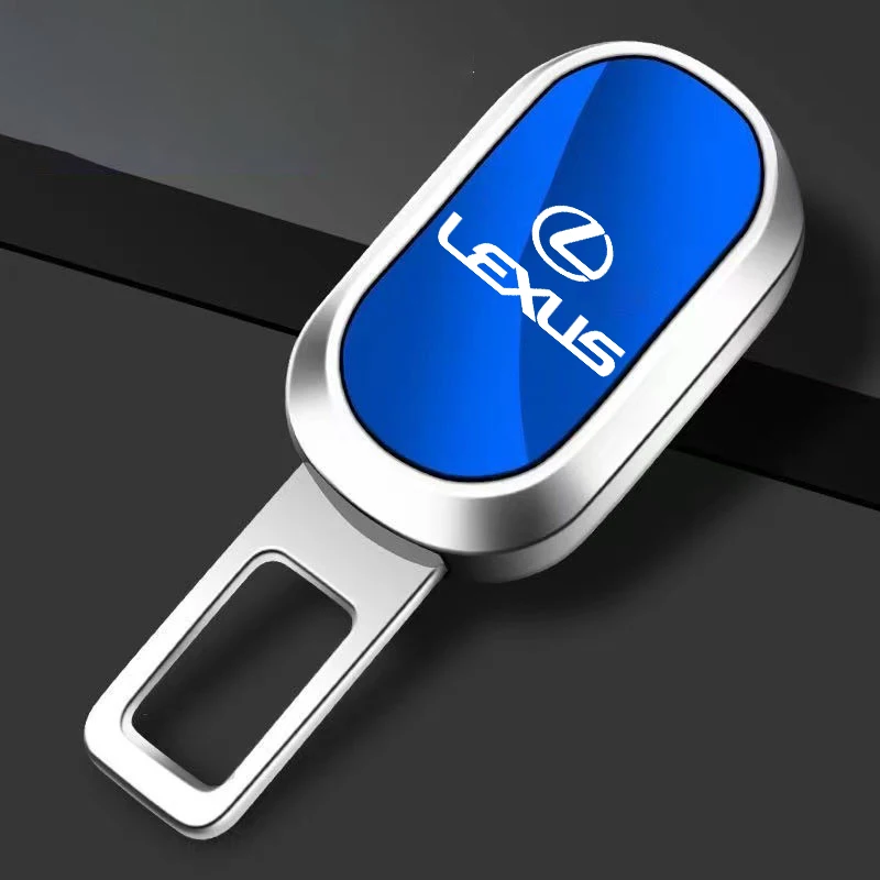 

Alloy Engraving Car Seat Belt Clip Extender Safety Seatbelt Lock Buckle Plug For Lexus NX IS RX ES GX LX LS UX GS NX200 RX350