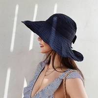 summer hats for women big sun hat wide large brim uv protection caps ladies beach visor hat foldable bucket hat femme casual cap