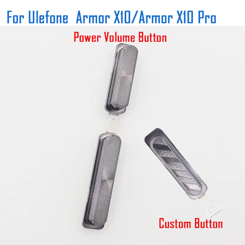 

Ulefone Armor X10 Pro Button New Original Cellphone Power Volume Button+Custom Button Side Key Accessories For Ulefone Armor X10