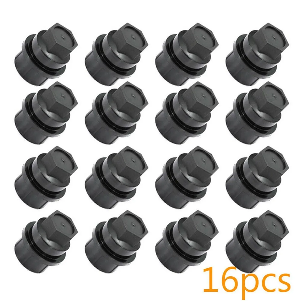 

Durable New Quality Wheel Nut Cover Wheel Nut Accessories Black Bolt Cap