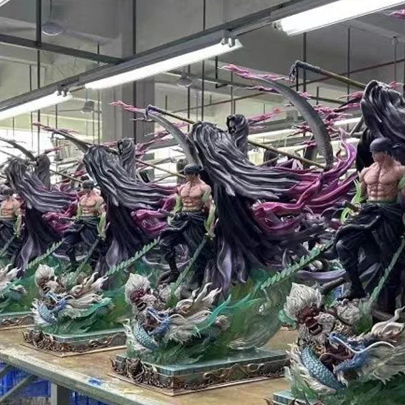 Аниме ONE PIECE фигурки Ророноа Зоро Die God Zoro фигурка ПВХ статуя модель коллекция