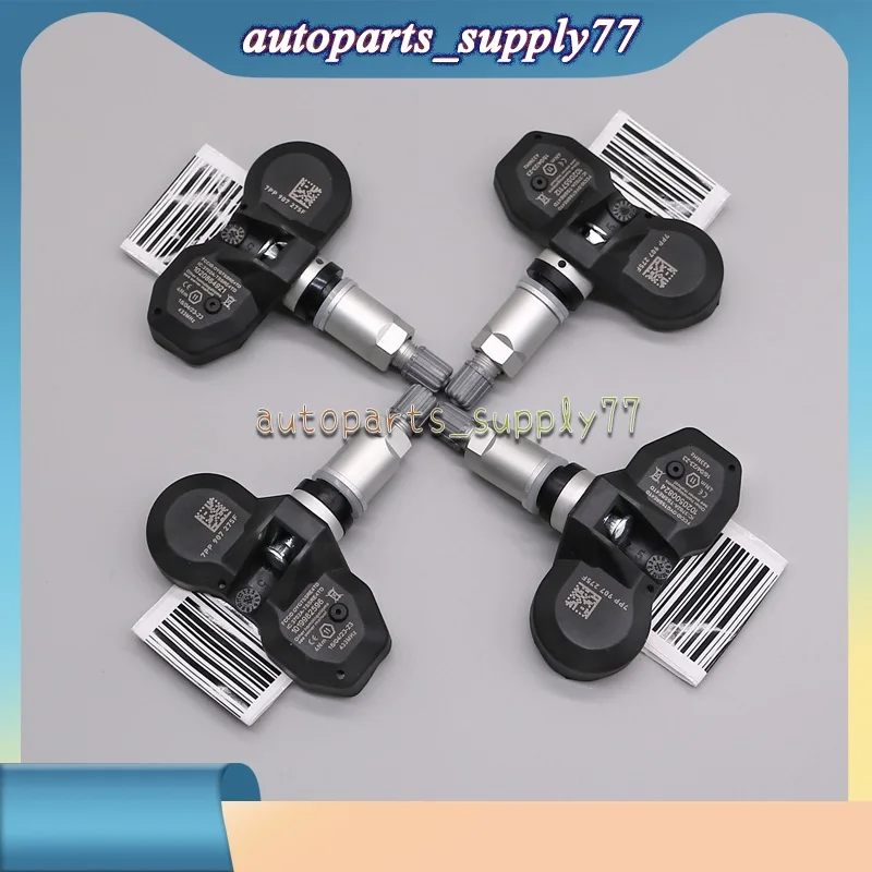 

Датчик давления в шинах автомобиля TPMS 7PP907275F, 4 шт., для audi A4, B7, B8, A6, C6, A8, D4, Q7, R8, RS4, S4, S6, Porsche, для vw Touareg